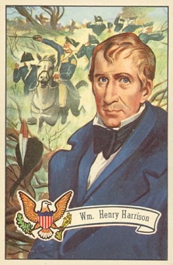 1956 Topps U.S. Presidents William Henry Harrison #12 Non-Sports Card