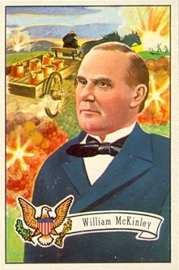 1956 Topps U.S. Presidents William McKinley #27 Non-Sports Card