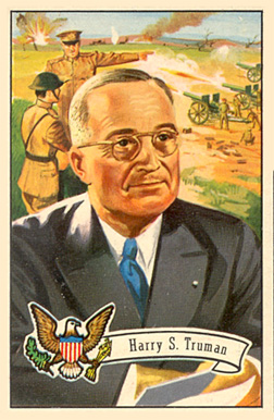 1956 Topps U.S. Presidents Harry S. Truman #35 Non-Sports Card