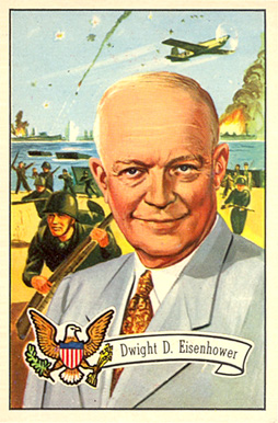 1956 Topps U.S. Presidents Dwight D. Eisenhower #36 Non-Sports Card