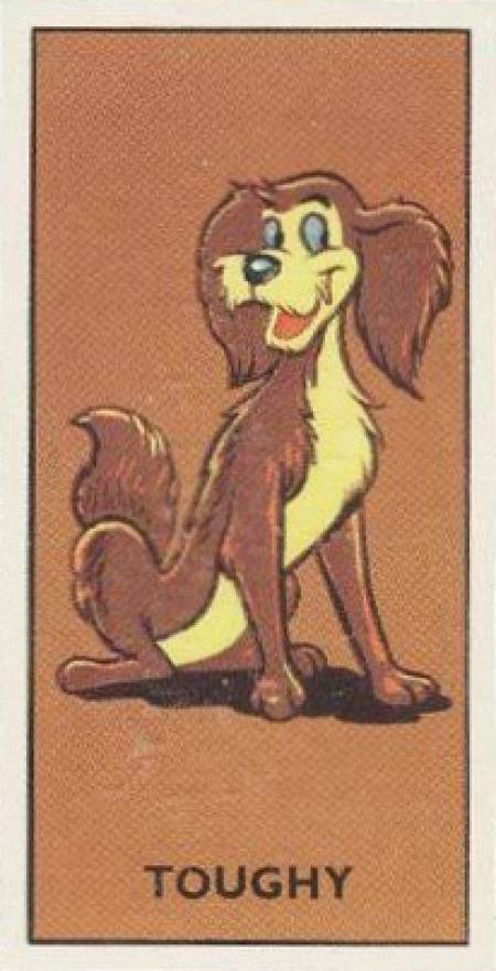 1957 Barratt-Walt Disney Characters 2nd Series Toughy #17 Non-Sports Card