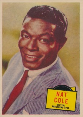 1957 Hit Stars Nat King Cole #34 Non-Sports Card