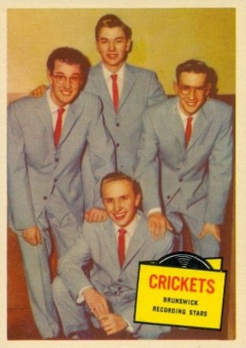 1957 Hit Stars The Crickets #51 Non-Sports Card