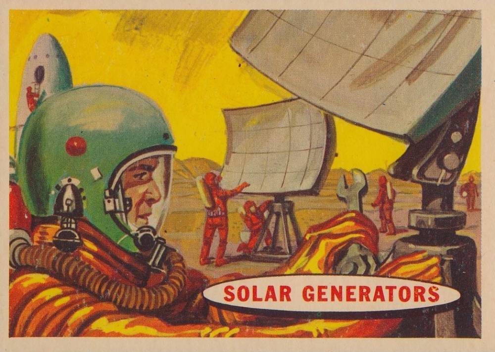1957 Target: Moon Solar Generators #56 Non-Sports Card