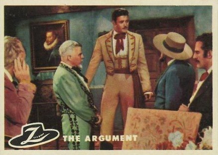 1958 Zorro The Argument #61 Non-Sports Card
