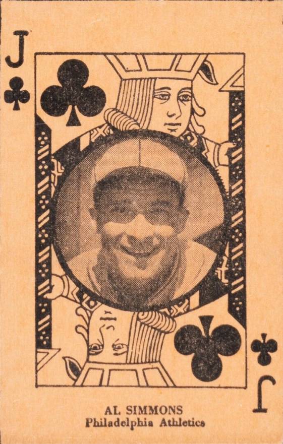1927 Strip Card Al Simmons # Baseball Card