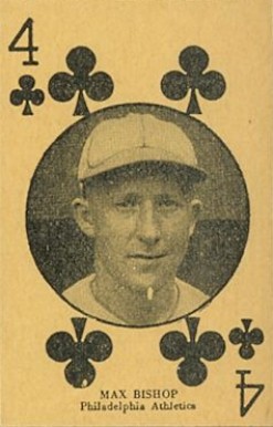 1927 Strip Card Max Bishop # Baseball Card