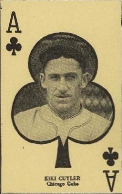 1927 Strip Card Kiki Cuyler #12 Baseball Card