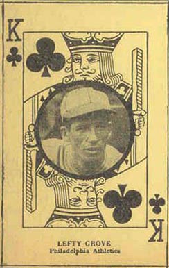 1927 Strip Card Lefty Grove # Baseball Card