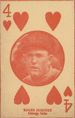 1927 Strip Card Roger Hornsby # Baseball Card