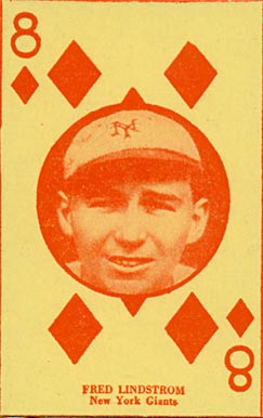 1927 Strip Card Fred Lindstrom # Baseball Card