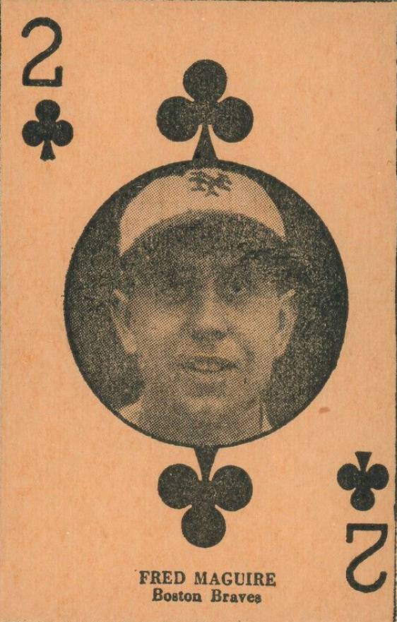 1927 Strip Card Fred Maguire # Baseball Card