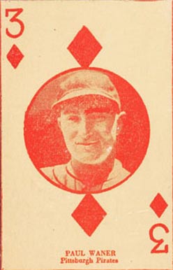 1927 Strip Card Paul Waner # Baseball Card