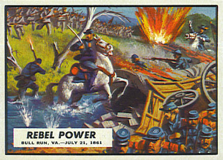1962 Civil War News Rebel Power #4 Non-Sports Card