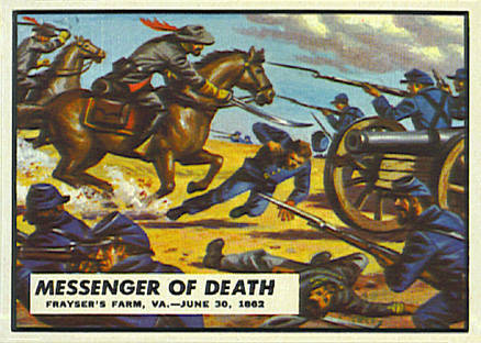 1962 Civil War News Messenger Of Death #26 Non-Sports Card