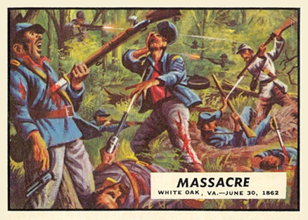 1962 Civil War News Massacre #27 Non-Sports Card