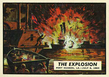 1962 Civil War News The Explosion #49 Non-Sports Card