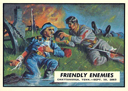 1962 Civil War News Friendly Enemies #52 Non-Sports Card