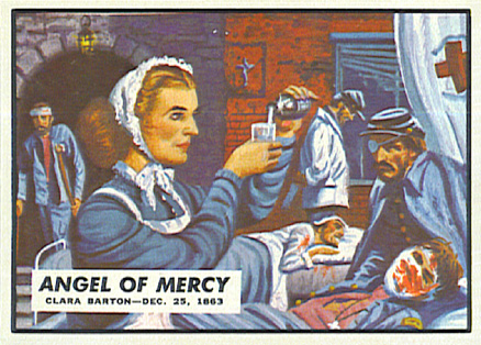 1962 Civil War News Angel Of Mercy #58 Non-Sports Card