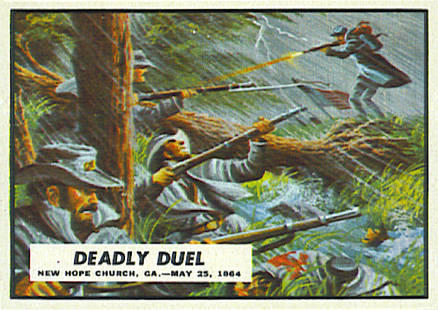 1962 Civil War News Deadly Duel #67 Non-Sports Card
