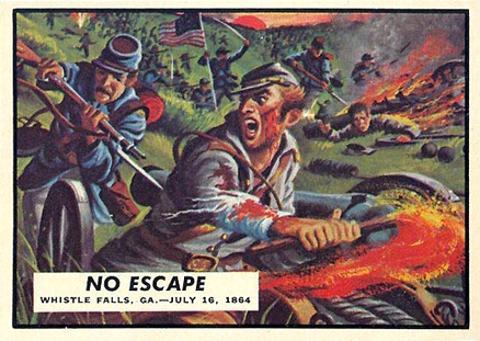1962 Civil War News No Escape #71 Non-Sports Card