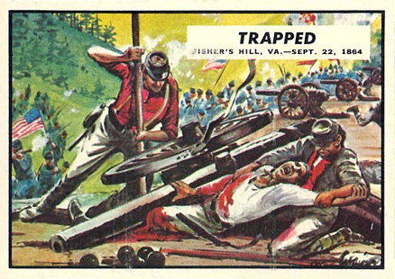 1962 Civil War News Trapped #77 Non-Sports Card