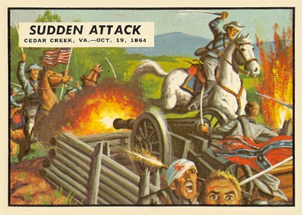1962 Civil War News Sudden Attack #78 Non-Sports Card