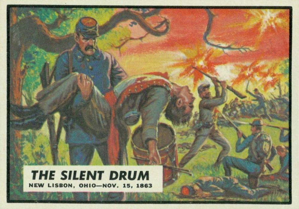 1962 Civil War News The Silent Drum #55 Non-Sports Card
