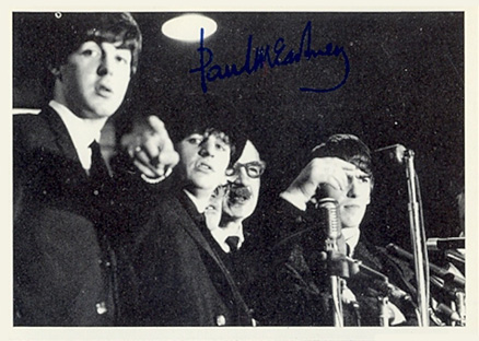 1964 Beatles B&W Paul McCartney #78 Non-Sports Card