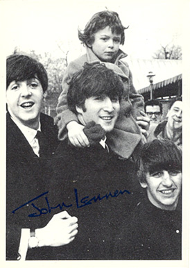1964 Beatles B&W John Lennon #104 Non-Sports Card