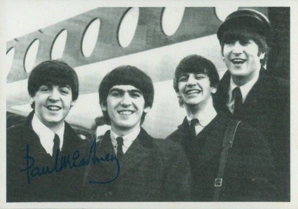 1964 Beatles B&W Paul McCartney #123 Non-Sports Card