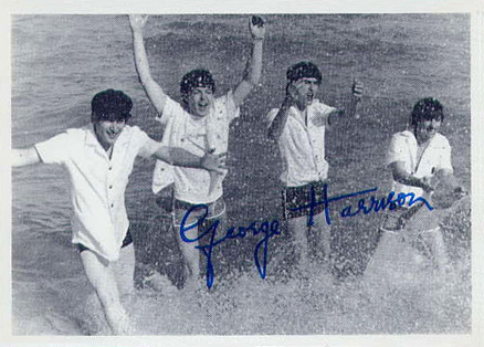 1964 Beatles B&W George Harrison #137 Non-Sports Card