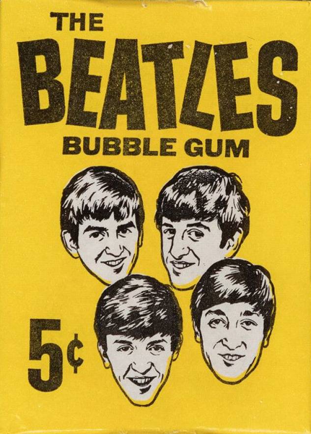 1964 Beatles B&W Wax Pack #WP Non-Sports Card