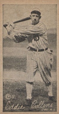 1923 Strip Card Eddie Collins # Baseball Card