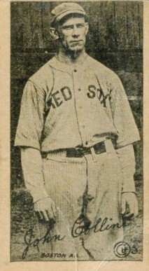 1923 Strip Card John Collins # Baseball Card