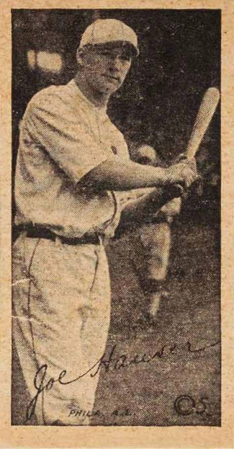 1923 Strip Card Joe Hauser # Baseball Card