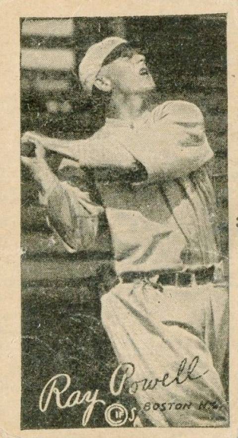 1923 Strip Card Ray Powell # Baseball Card