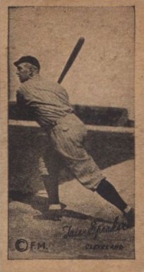 1923 Strip Card Tris Speaker # Baseball Card