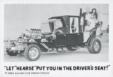 1964 The Munsters Let 'Hearse' Put You In The Driver's Seat #1 Non-Sports Card