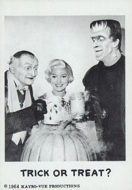1964 The Munsters Trick Or Treat #29 Non-Sports Card