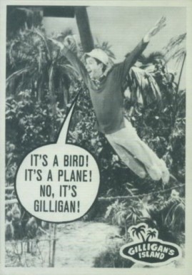 1965 Gilligan's Island It's a bird! It's a plane! #9 Non-Sports Card