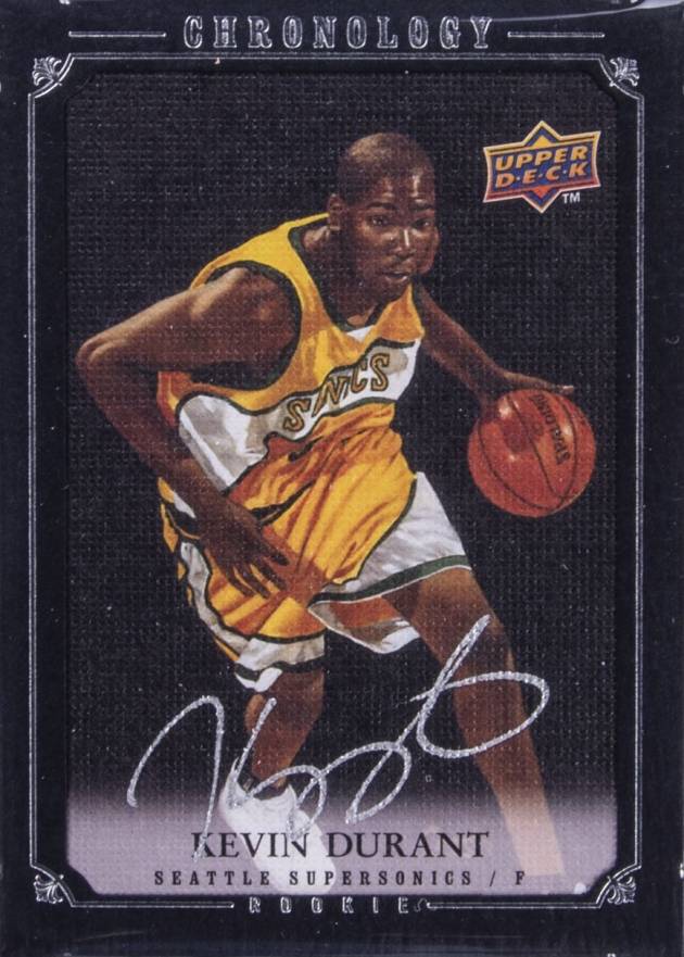 2007 Upper Deck Chronology Kevin Durant #215 Basketball Card