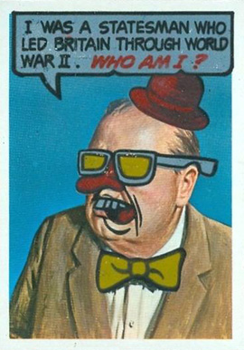 1967 Topps Who Am I? Winston Churchill #37 Non-Sports Card