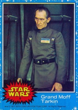 1977 Star Wars Grand Moff Tarkin #8 Non-Sports Card