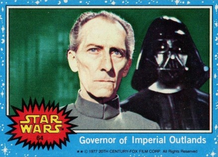 1977 Star Wars Governor of Imperial Outlands #64 Non-Sports Card