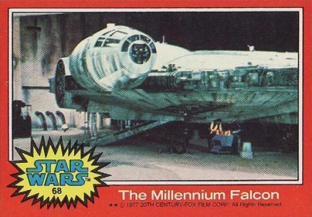 1977 Star Wars The Millennium Falcon #68 Non-Sports Card