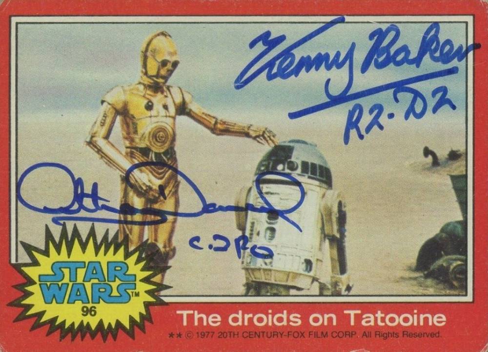 1977 Star Wars The droids on Tatooine #96 Non-Sports Card