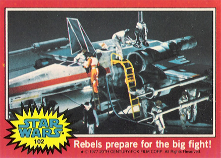 1977 Star Wars Rebels prepare for the big fight! #102 Non-Sports Card