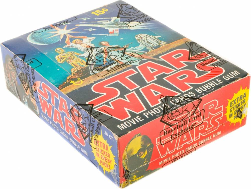 1977 Star Wars Wax Pack Box #WPB Non-Sports Card