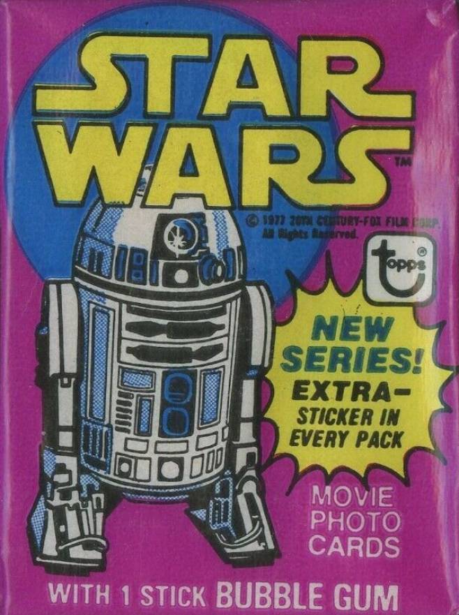 1977 Star Wars Wax Pack #WP3 Non-Sports Card